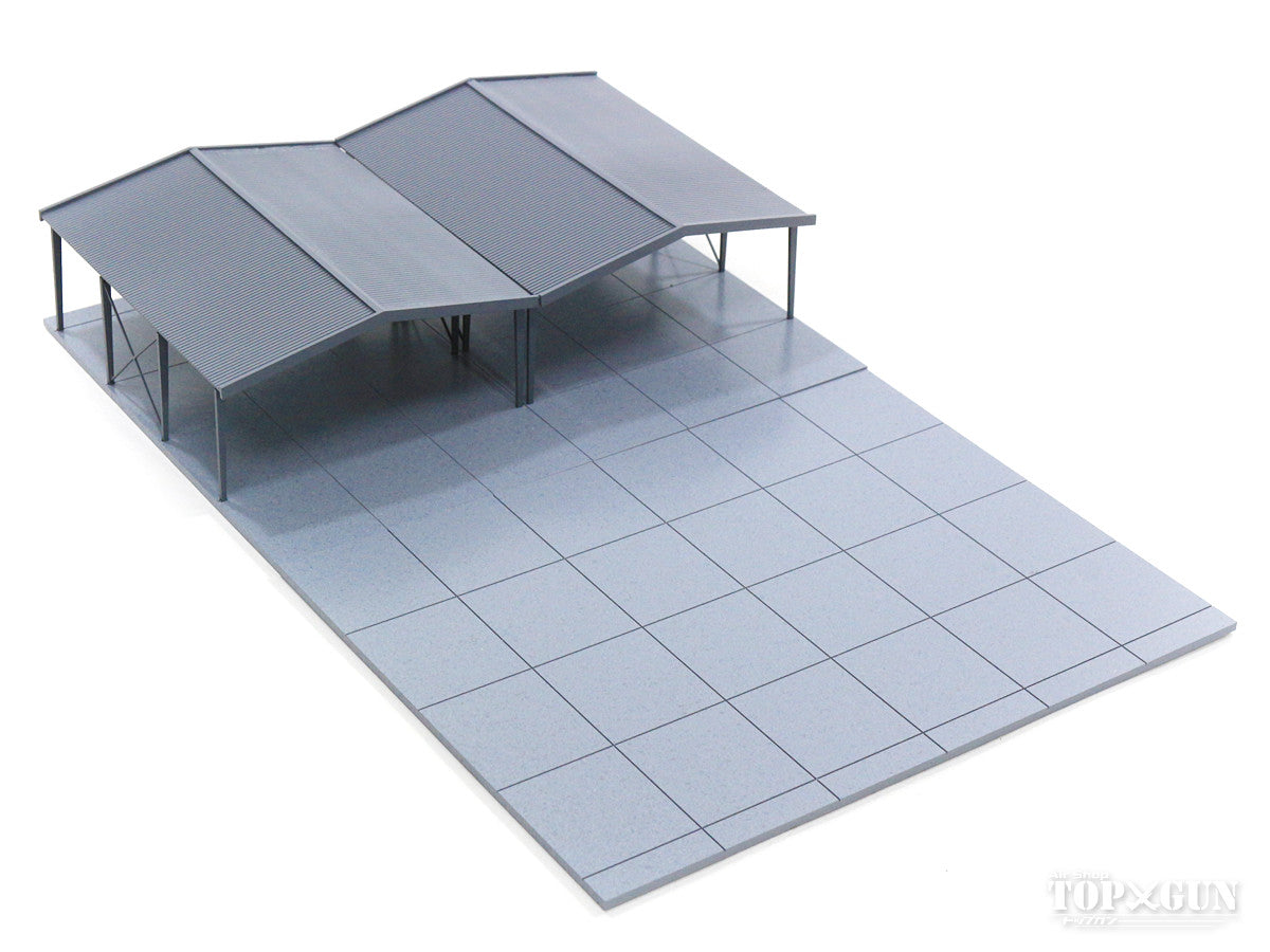 Base diorama US Air Force simplified hangar (roof only, no walls) 1/200 *Plastic [HHC0006]