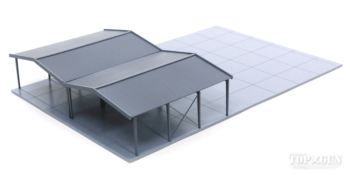 Base diorama US Air Force simplified hangar (roof only, no walls) 1/200 *Plastic [HHC0006]