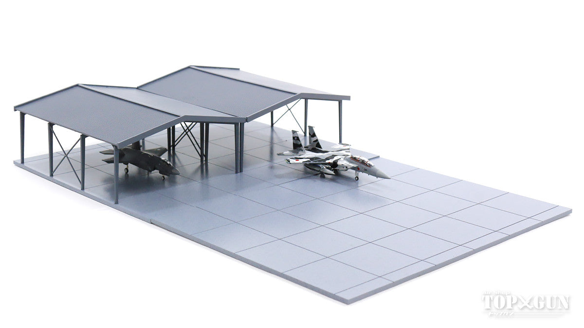 Hhowtoys 基地ジオラマ アメリカ空軍 簡易型ハンガー（屋根のみ