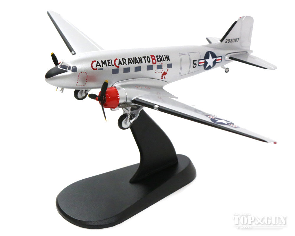 C-47A (DC-3) US Air Force 1602nd Airlift Wing 86th Transport Squadron Berlin Airlift Operation 1948 "Camel Caravan to Berlin" #42-93087 1/200 [HL1307]