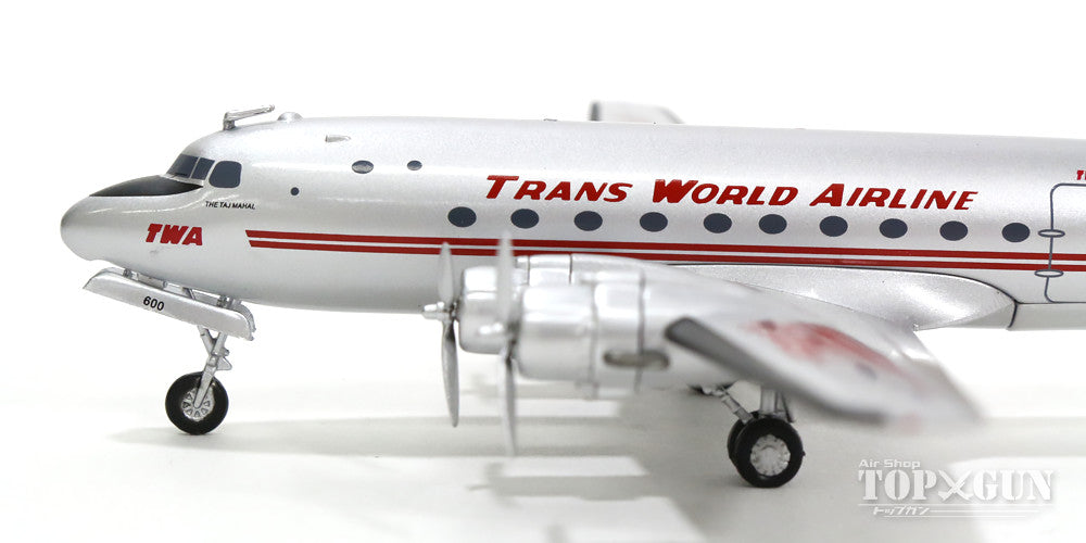 DC-4（C-54E） TWAトランスワールド航空 50年代 NC45341 1/200 ※金属製 [HL2024]