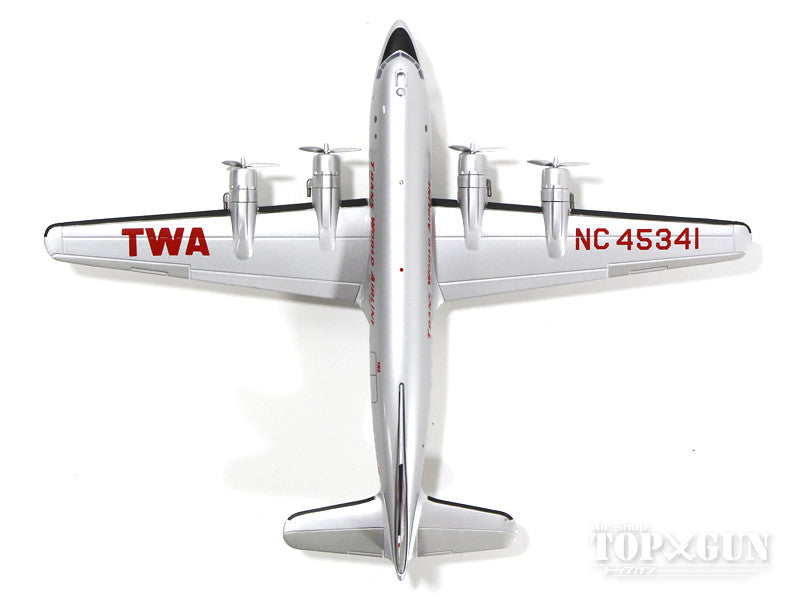 DC-4 (C-54E) TWA Trans World Airlines 1950s NC45341 1/200 *Made of metal [HL2024]