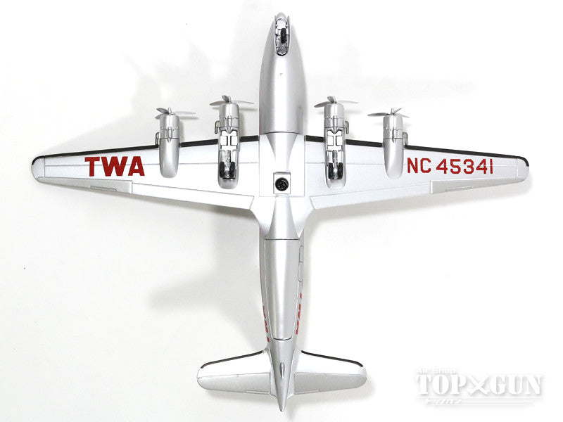 DC-4 (C-54E) TWA Trans World Airlines 1950s NC45341 1/200 *Made of metal [HL2024]