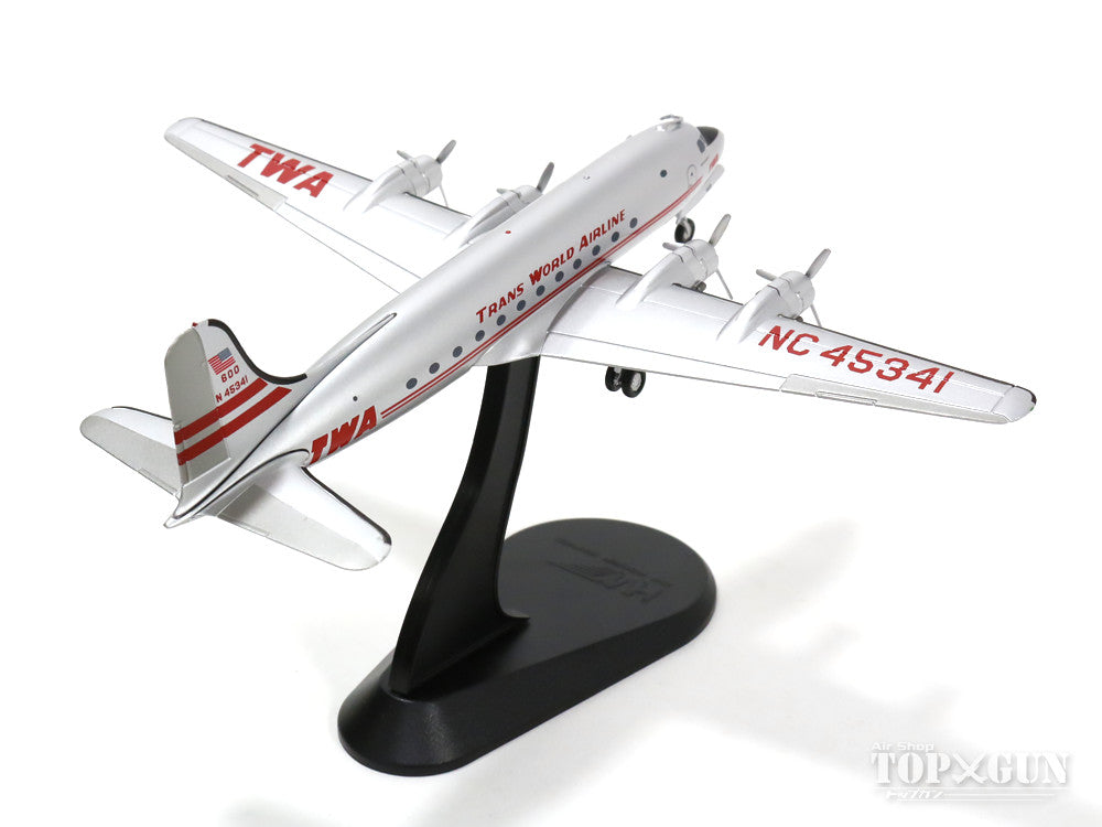 DC-4 (C-54E) TWA Trans World Airlines 1950s NC45341 1/200 *Made of metal [HL2024]