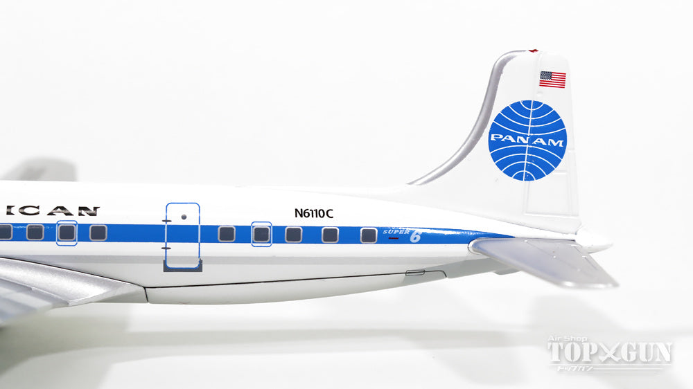 DC-6B Pan American World Airways 1960s N6110C "Clipper Natchez" 1/200 [HL5013]