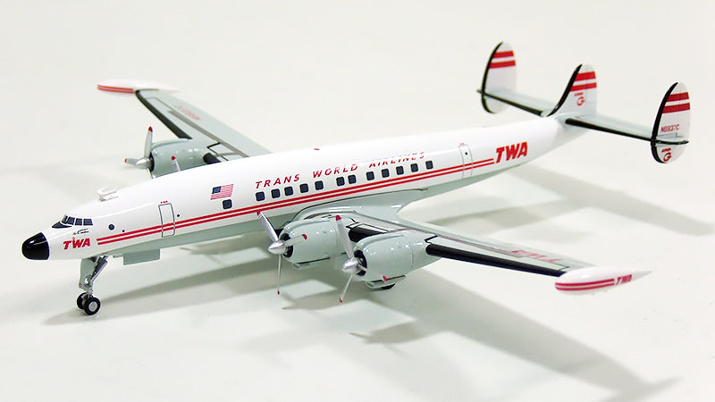 L-1049Hスーパーコンステレーション TWAトランスワールド航空塗装（保存機） N6937C 1/200 [HL9015]