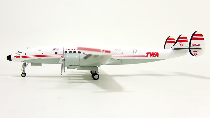 L-1049H Super Constellation TWA Trans World Airlines Paint (preserved aircraft) N6937C 1/200 [HL9015]