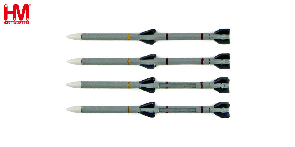 AIM-120C AMRAAM air-to-air missile (set of 4) 1/72 [HW1007]