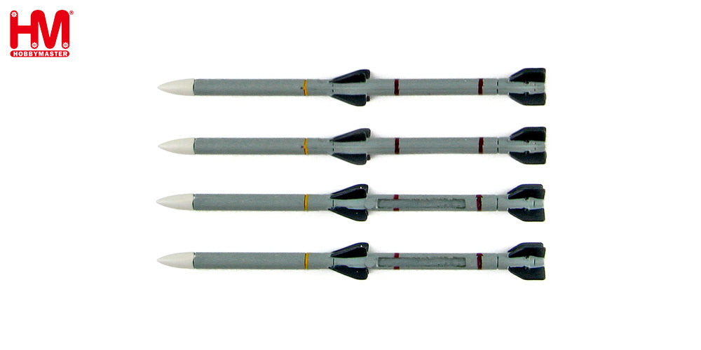 AIM-120C AMRAAM空対空ミサイル（4本セット） 1/72 [HW1007]