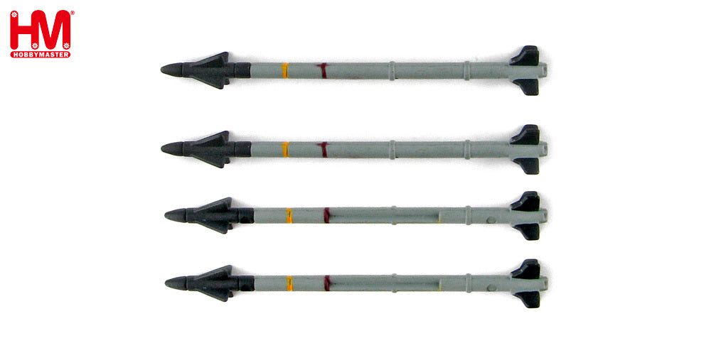 AIM-9X Sidewinder air-to-air missile (set of 4) 1/72 [HW1008]