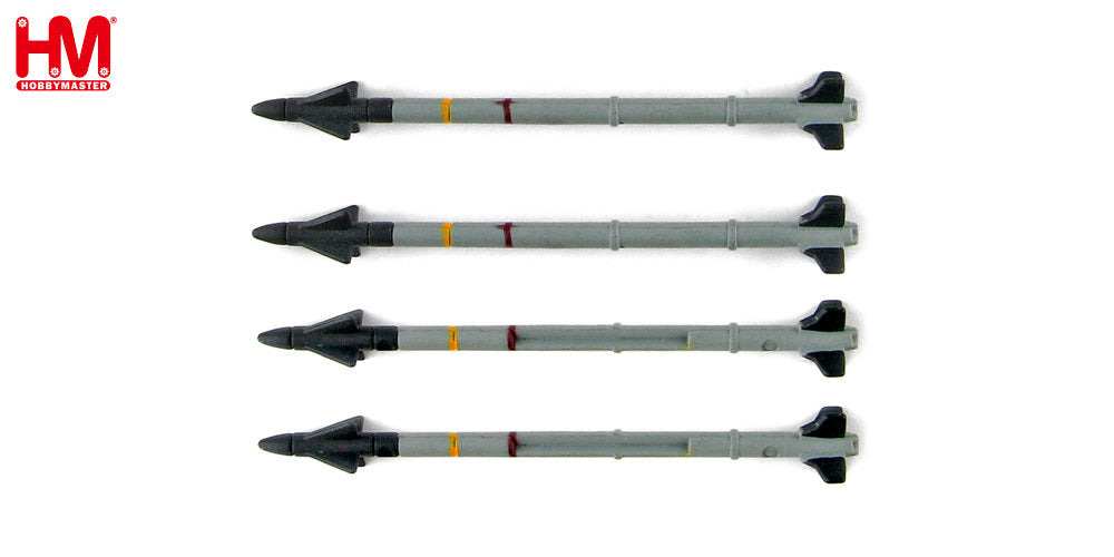 AIM-9X サイドワインダー空対空ミサイル（4本セット） 1/72 [HW1008]
