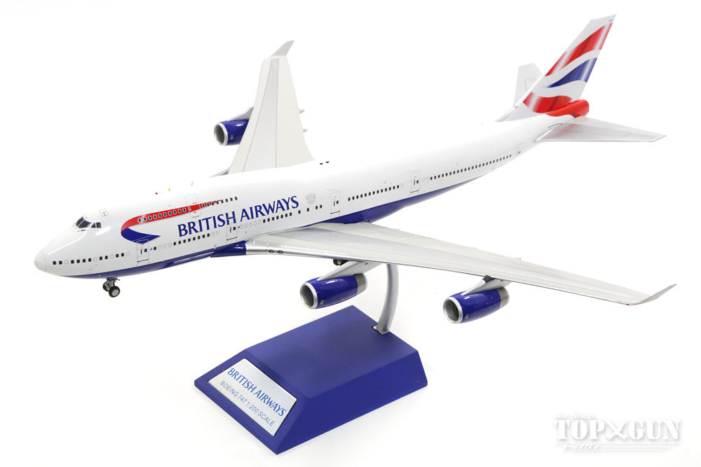 747-400 British Airways G-BYGB (stand included) 1/200 *Made of metal [IF-747-11-001]