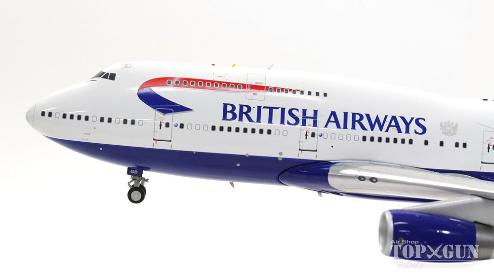 747-400 British Airways G-BYGB (stand included) 1/200 *Made of metal [IF-747-11-001]