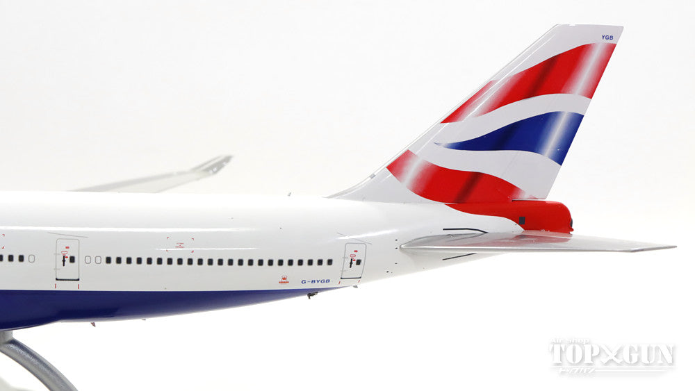 747-400 British Airways G-BYGB (stand included) 1/200 *Made of metal [IF-747-11-001]