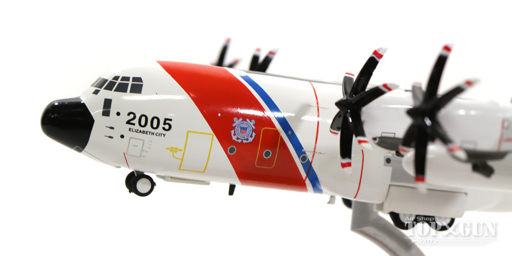 HC-130J アメリカ沿岸警備隊 第5管区 エリザベスシティ基地・ノースカロライナ州 （スタンド付属） #01-2005 1/200 ※金属製 [IF1300416]