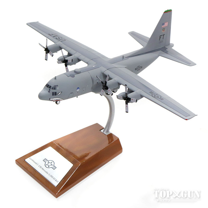 C-130E US Air Force 23rd Wing 41st Airlift Squadron 1990s Pope Field, North Carolina #64-0539/FT (stand included) 1/200 *Made of metal [IF1300916]