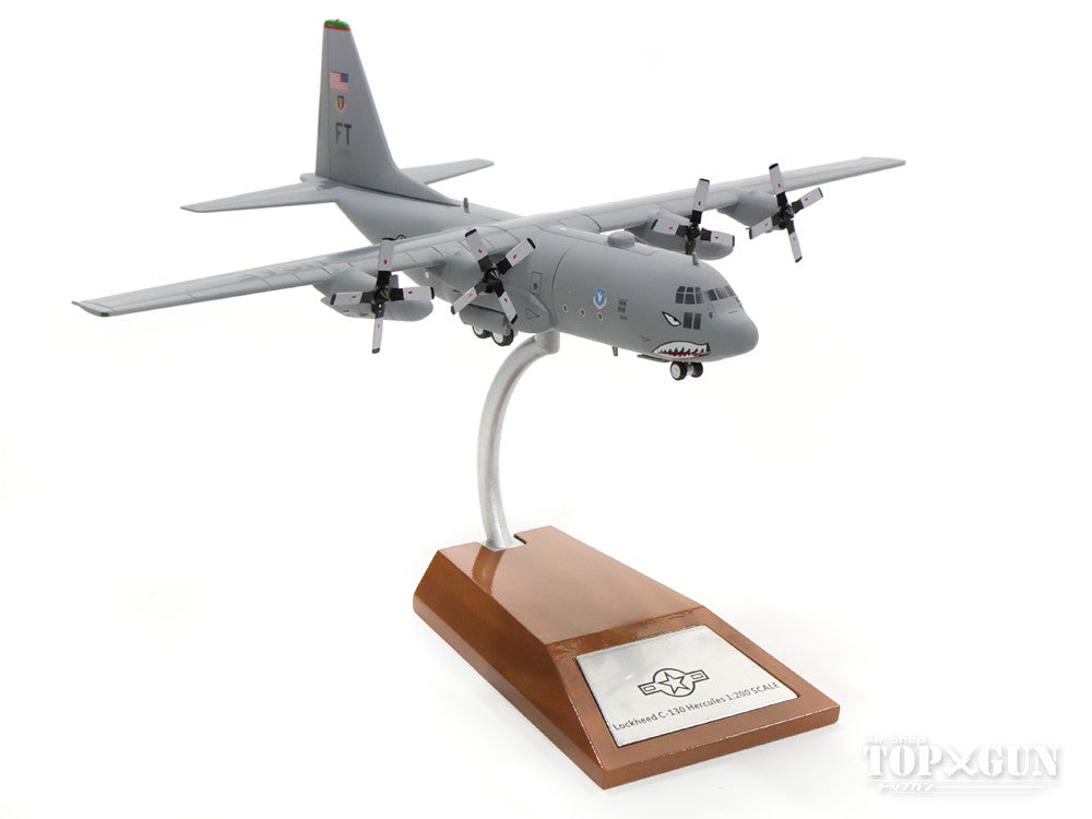 C-130E US Air Force 23rd Wing 41st Airlift Squadron 1990s Pope Field, North Carolina #64-0539/FT (stand included) 1/200 *Made of metal [IF1300916]