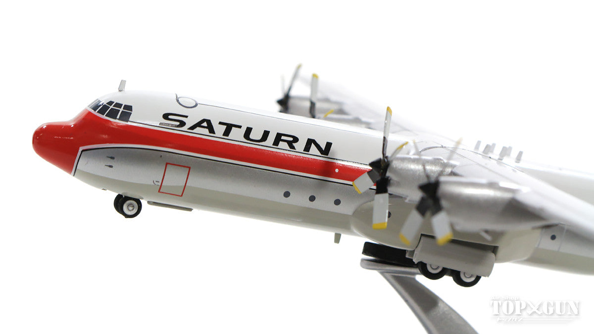 L-100-30（C-130／L-382G） サターン・エアウェイズ 70年代 （スタンド付属） N15ST 1/200 ※金属製 [IF1301218]