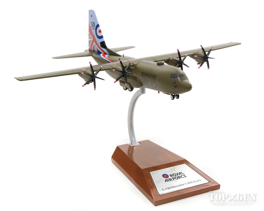 Hercules C.5 (C-130J) Royal Air Force Special Paint "50th Anniversary of the Introduction of the C-130" 2016 ZH883 (Stand Included) 1/200 *Made of Metal [IF130CLEVE883]