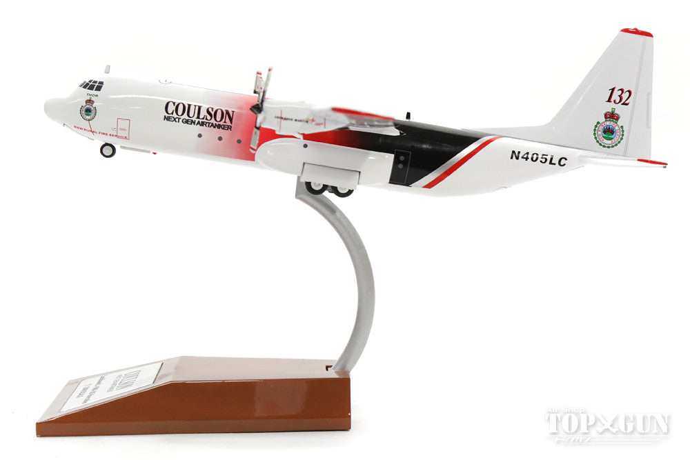 L-100-30 Coulson Flying Tankers (Linden Air Cargo) (stand included) N405LC 1/200 *Made of metal [IF130COULSON01]