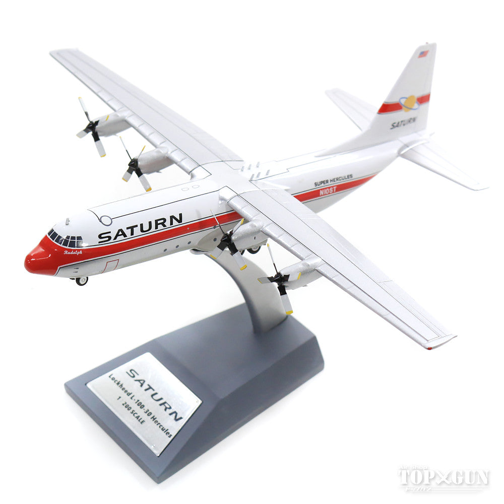 L-100-30 (L-382G) Saturn Airlines N10ST With Stand 1/200 [IF130KS0519]