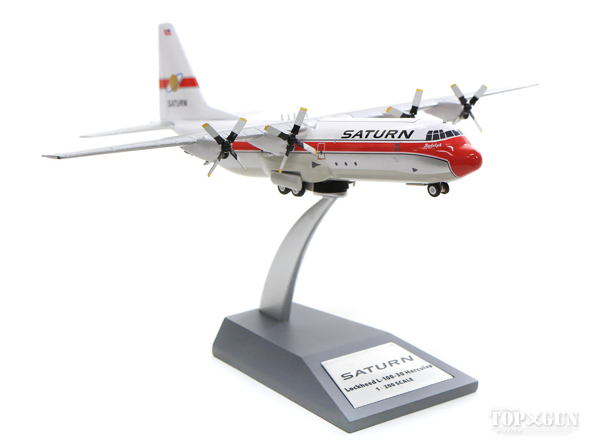 L-100-30 (L-382G) Saturn Airlines N10ST With Stand 1/200 [IF130KS0519]