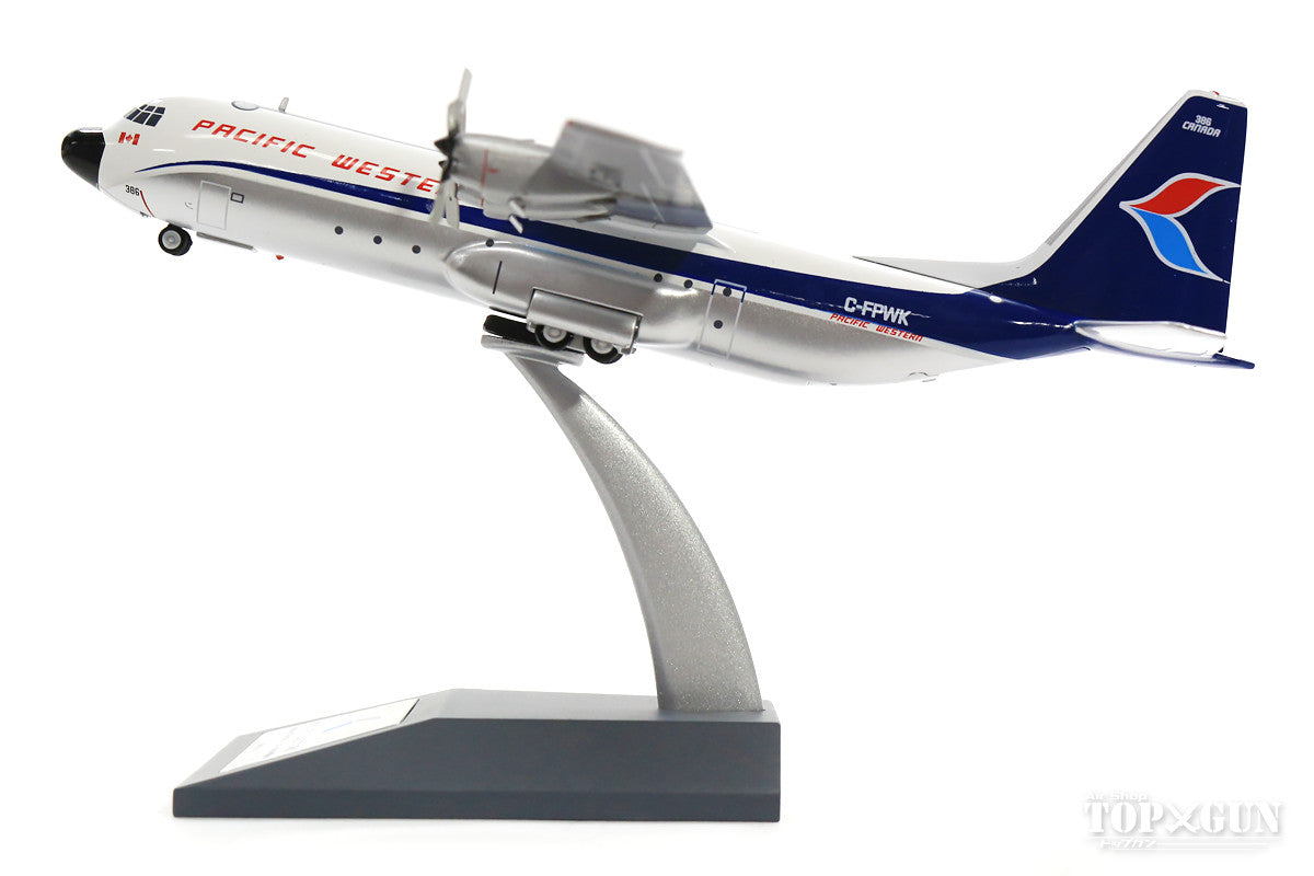 L-100-20 Pacific Western Airlines 1970s (stand included) C-FPWK 1/200 *Made of metal [IF130PW1117]