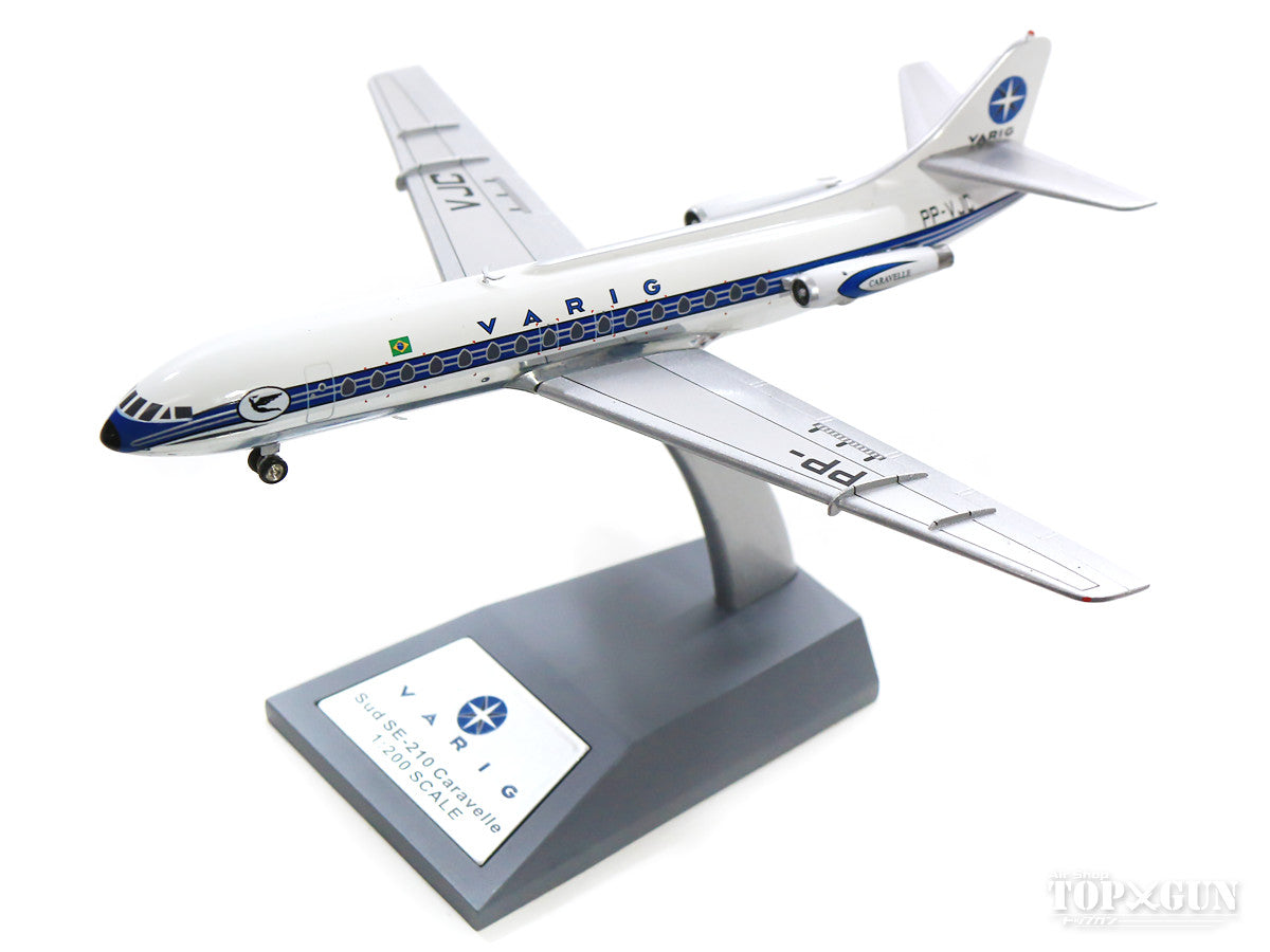 SE-210 Caravelle III Varig Brazilian Airlines PP-VJC polished (stand included) 1/200 [IF210RG1118P]