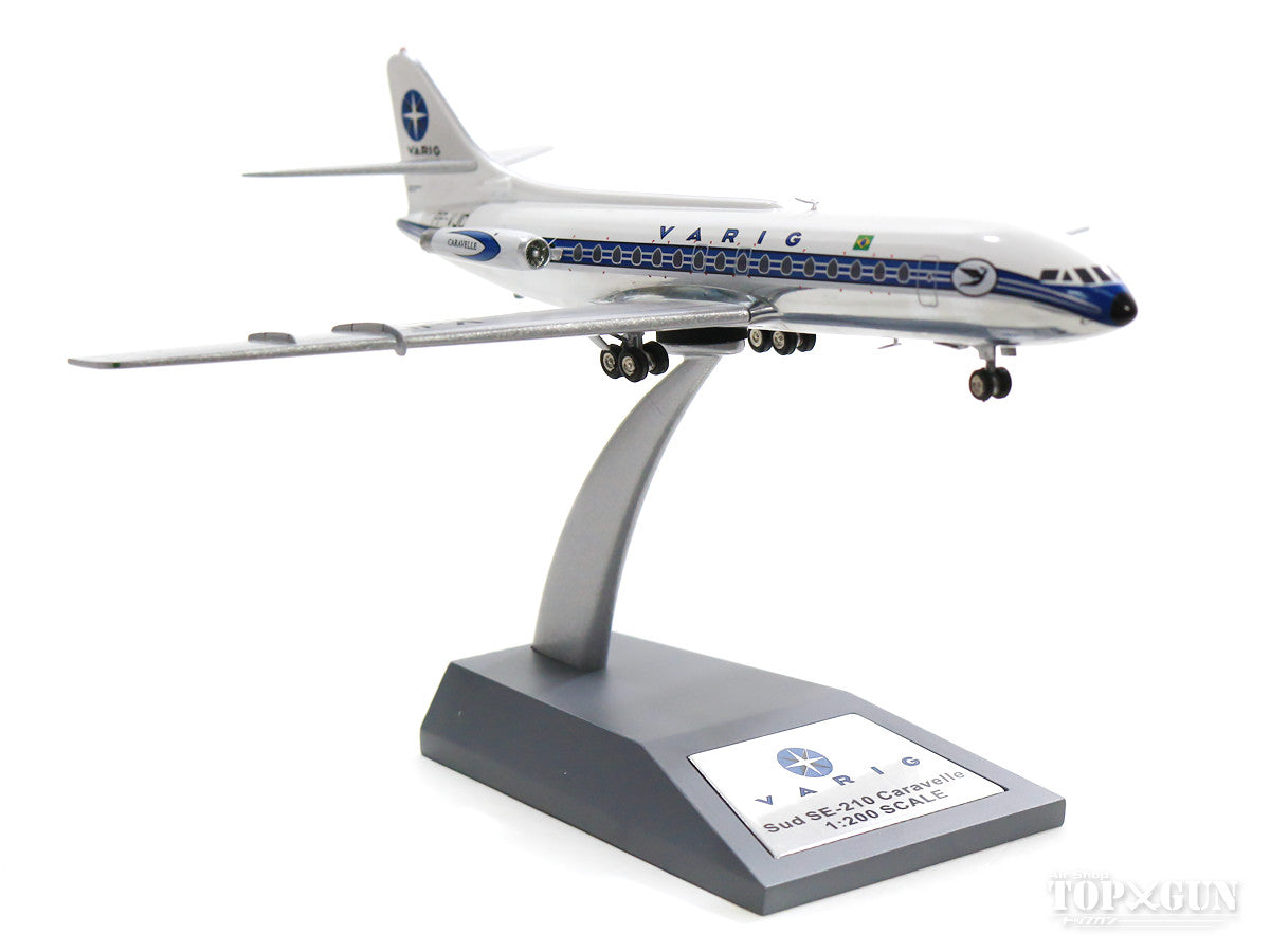 SE-210 Caravelle III Varig Brazilian Airlines PP-VJC polished (stand included) 1/200 [IF210RG1118P]