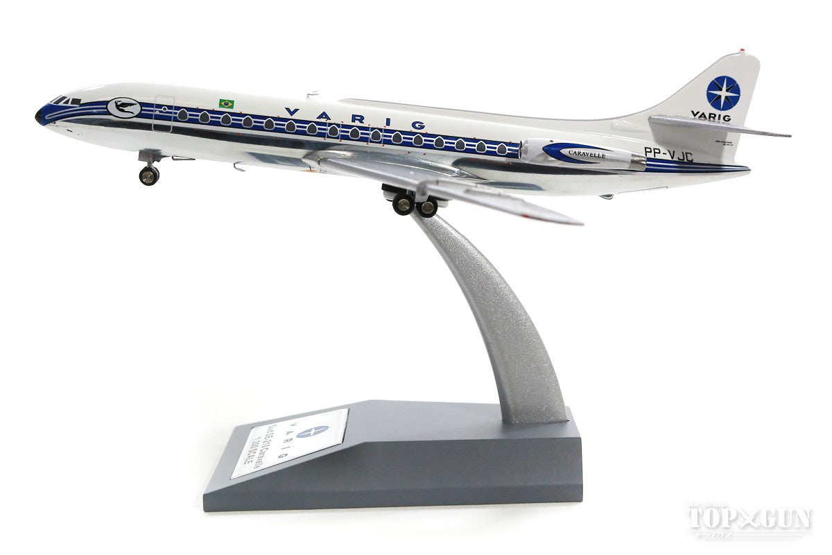 SE-210 Caravelle III Varig Brazilian Airlines PP-VJC polished (stand included) 1/200 [IF210RG1118P]