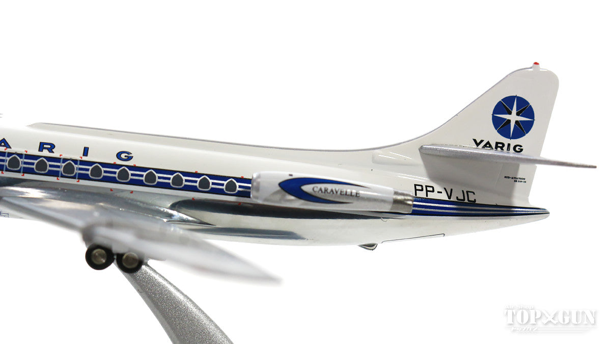 SE-210 Caravelle III Varig Brazilian Airlines PP-VJC polished (stand included) 1/200 [IF210RG1118P]