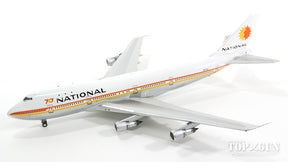 747-100 ナショナル航空 70年代 N77772 (スタンド付属) 1/200 ※金属製 [IF27420915P]