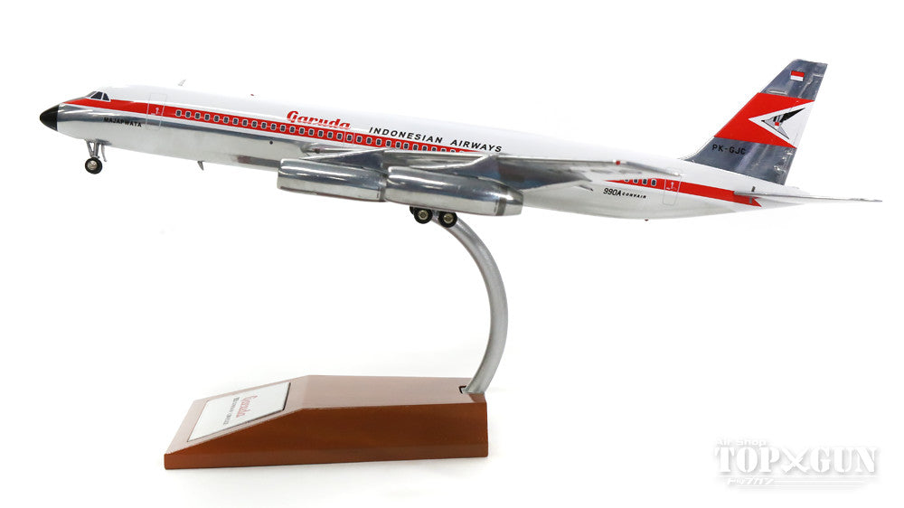 CV990A Garuda Indonesia 1960s Polished finish (stand included) PK-GJC 1/200 *Made of metal [IF29900815P]