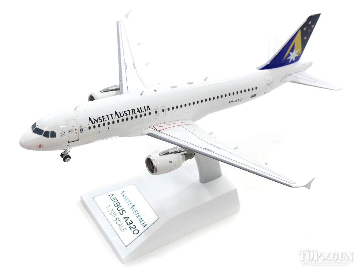 A320 Ansett Australian Airlines 1990s (stand included) VH-HYJ 1/200 *Made of metal [IF3200318A]