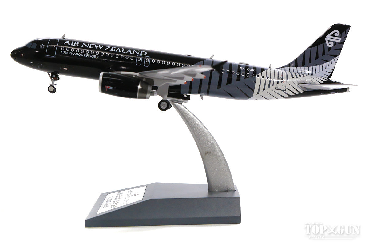 A320 Air New Zealand Special Paint "All Blacks" (Stand Included) ZK-OJR 1/200 *Made of metal [IF3200417]