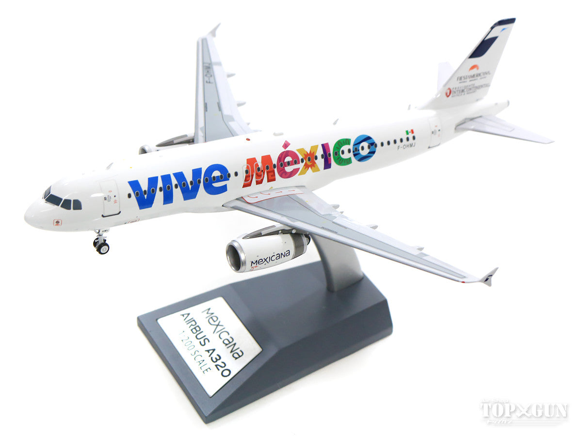 A320-200 Mexicana Airlines Special Paint "Vive Mexico" 2009 F-OHMJ (stand included) 1/200 *Made of metal [IF3200717]