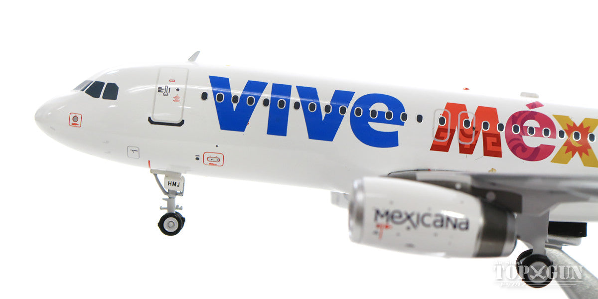 A320-200 メヒカーナ航空 特別塗装 「Vive Mexico」 09年 F-OHMJ (スタンド付属) 1/200 ※金属製 [IF3200717]