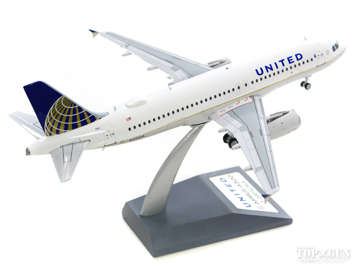 A320-200 ユナイテッド航空 N491UA (スタンド付属) 1/200 [IF3201117]