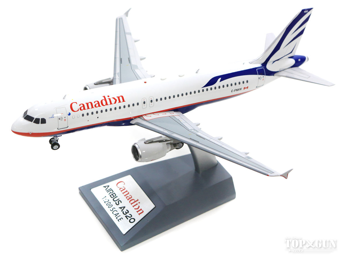 A320 Canadian Airlines 1990s "Goose/Proud Wings" (stand included) C-FNVV 1/200 *Made of metal [IF3201217]