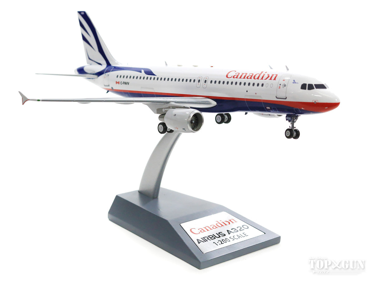 A320 Canadian Airlines 1990s "Goose/Proud Wings" (stand included) C-FNVV 1/200 *Made of metal [IF3201217]