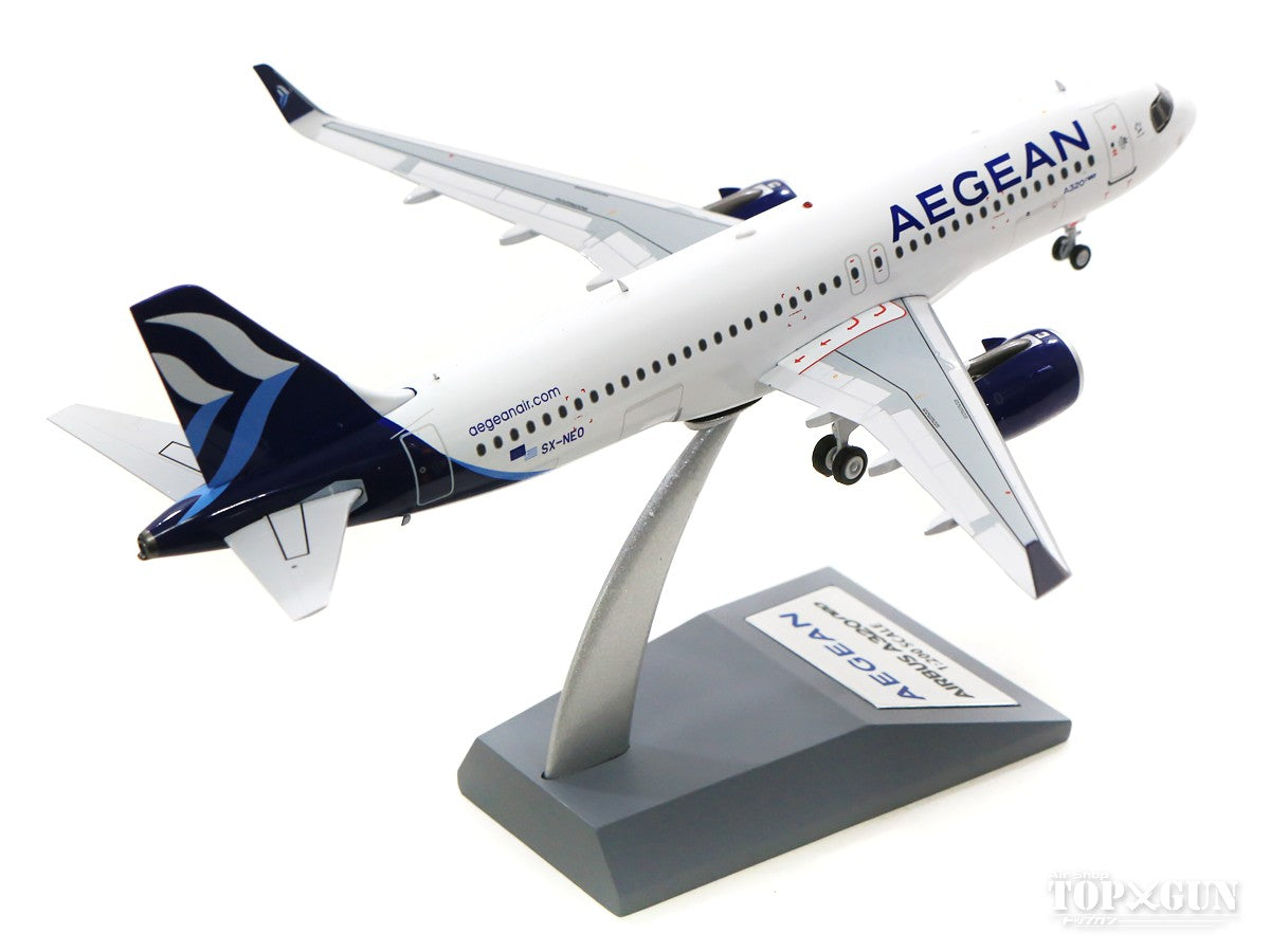 A320SL Aegean Airlines (Greece) Stand included SX-NEO 1/200 *Made of metal [IF320NA30420]