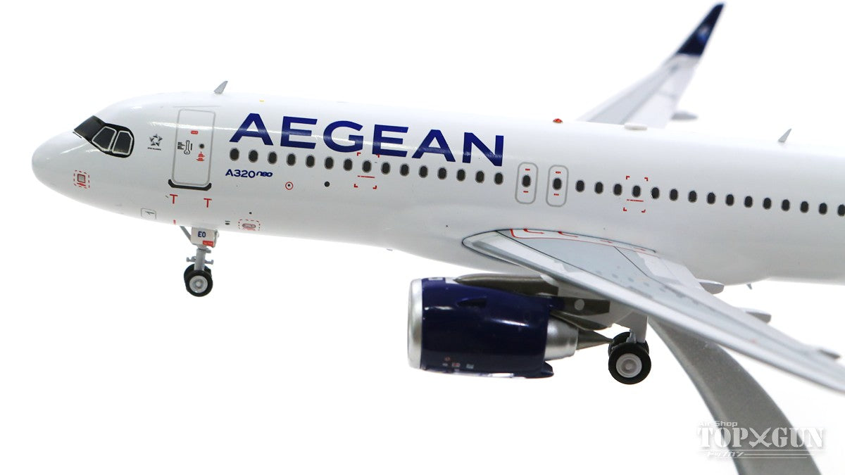 A320SL Aegean Airlines (Greece) Stand included SX-NEO 1/200 *Made of metal [IF320NA30420]