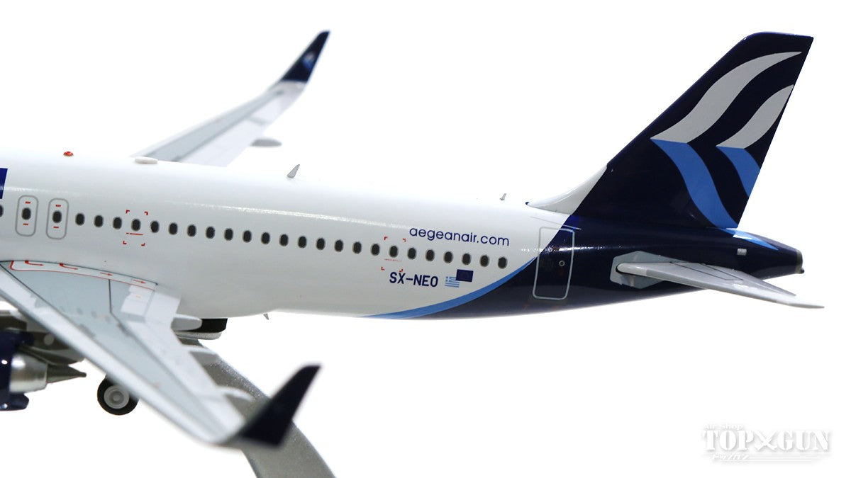 A320SL Aegean Airlines (Greece) Stand included SX-NEO 1/200 *Made of metal [IF320NA30420]