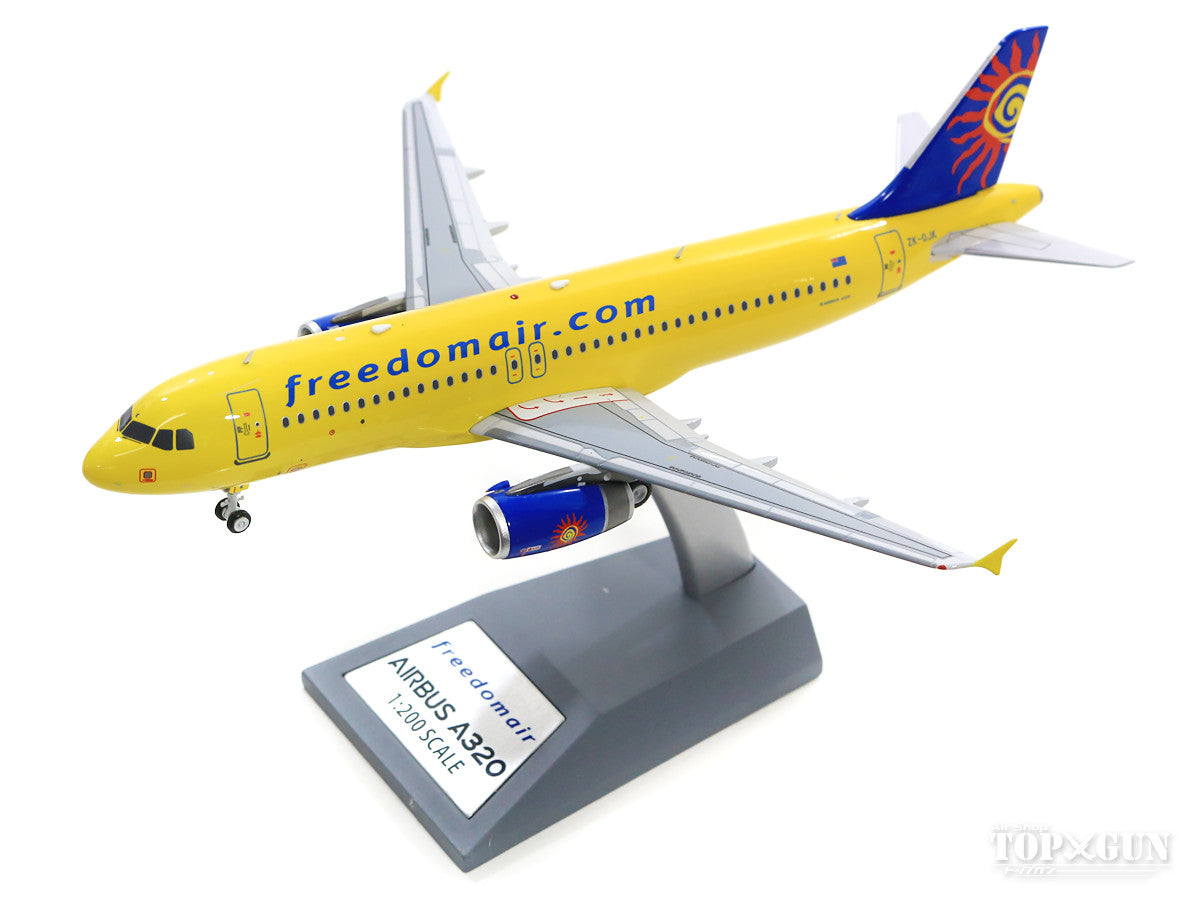 A320-200 Freedom Air ZK-OJK (stand included) 1/200 *Made of metal [IF320SJ0219]