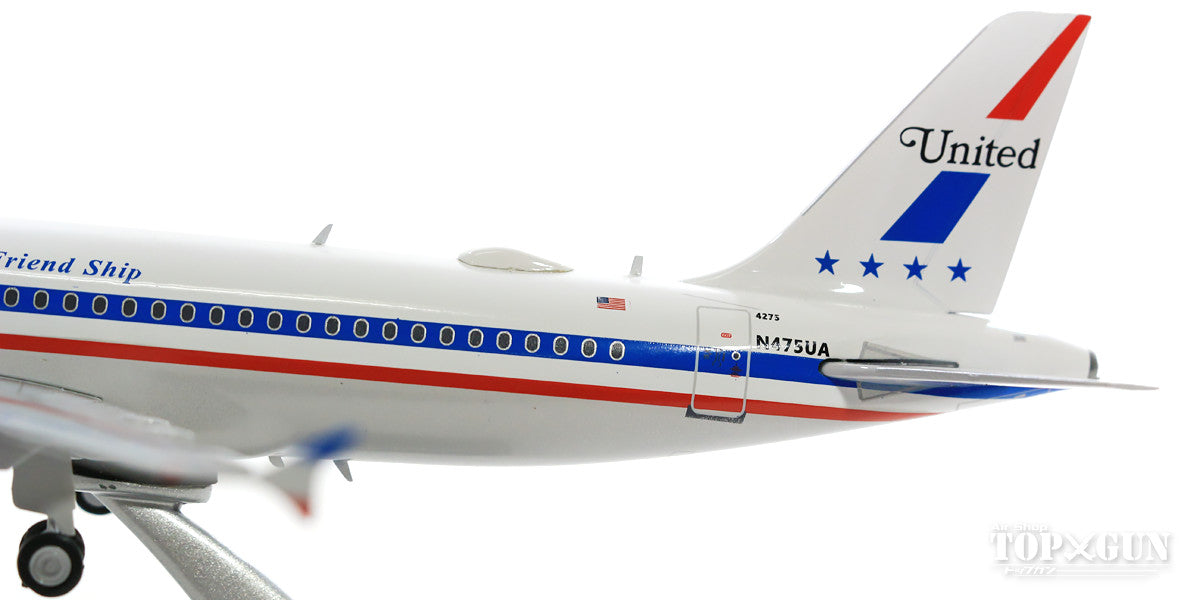 A320 United Airlines Special Paint "A320 Friend Ship/70s Retro" N475UA (stand included) 1/200 *Made of metal [IF322UA008]