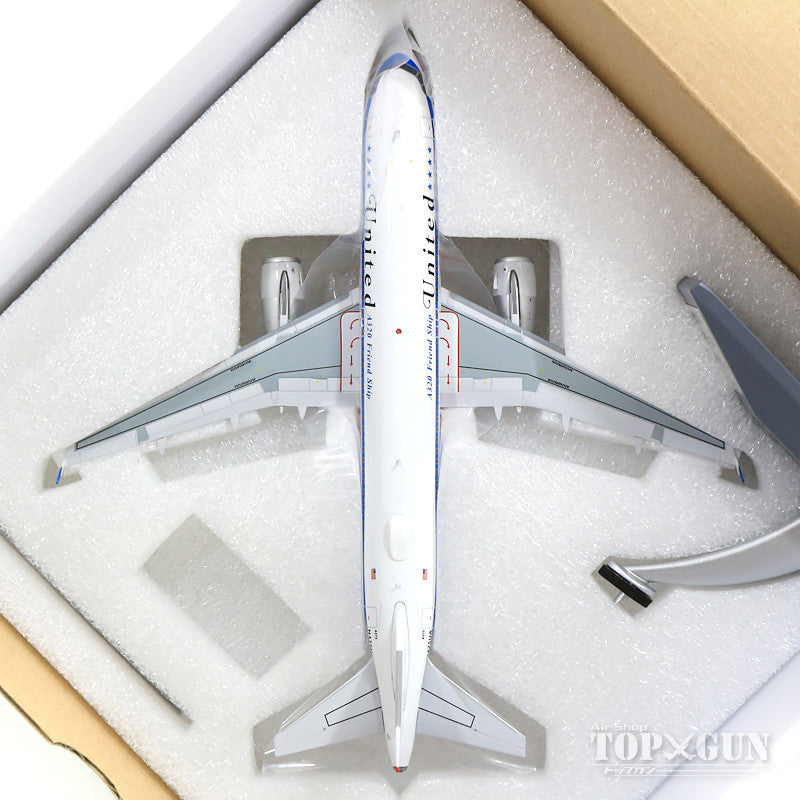 A320 United Airlines Special Paint "A320 Friend Ship/70s Retro" N475UA (stand included) 1/200 *Made of metal [IF322UA008]