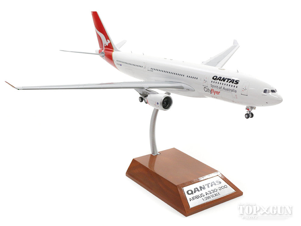 A330-200 Qantas Cityflyer logo circa 2006 (stand included) VH-EBA "Cradle Mountain" 1/200 *Made of metal [IF332QFA0617]