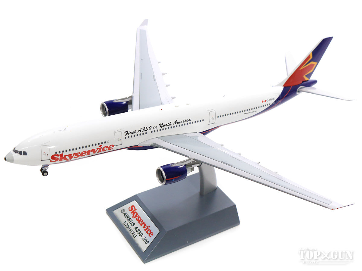 A330-300 Skyservice Airlines C-FBUS (stand included) 1/200 [IF3335G0718]