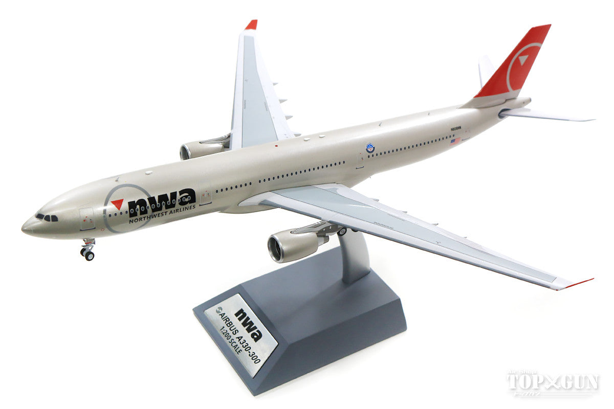 A330-300 Northwest Airlines N808NW (stand included) 1/200 [IF333NW0918]