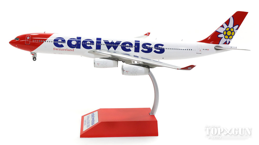 A340-300 Edelweiss Airlines New Paint (Stand Included) HB-JMG 1/200 *Made of metal [IF3401216]